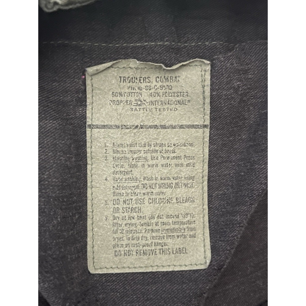 Propper Combat Trousers Cargo Pants Men's Medium Green Tactical 8415-01-084-1713 - Picture 6 of 9